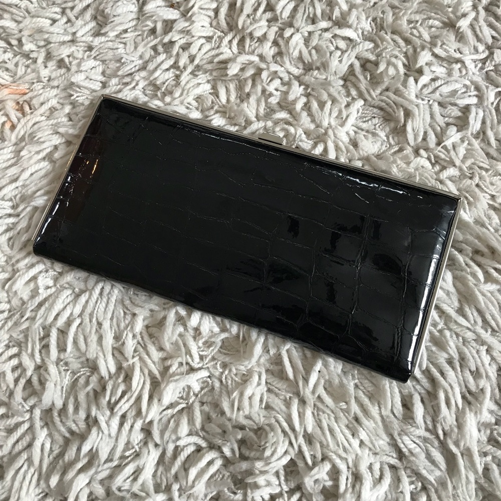 Faux Alligator Clutch